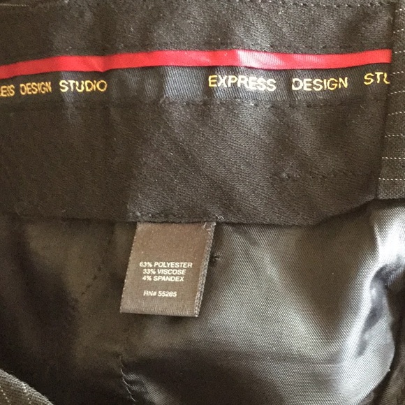 Express Design Dress Trousers Size 2S Like New - Picture 5 of 6